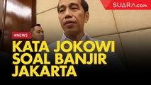 Kata Jokowi soal Jakarta yang Banjir Akibat Diguyur Hujan