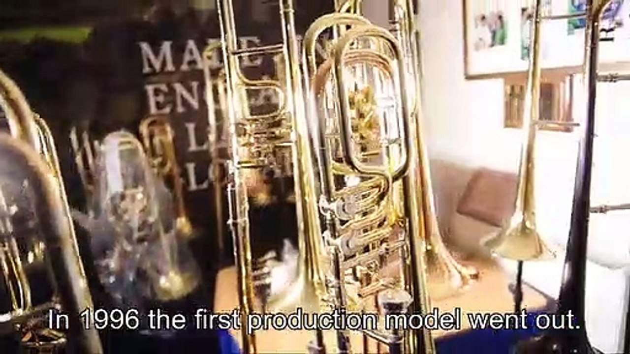 Trombone maker Michael Rath
