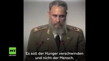 Prophetische Rede von Fidel Castro Warnung bei UN-Konferenz 1992 vor Umweltkatastrophe in Brasilien