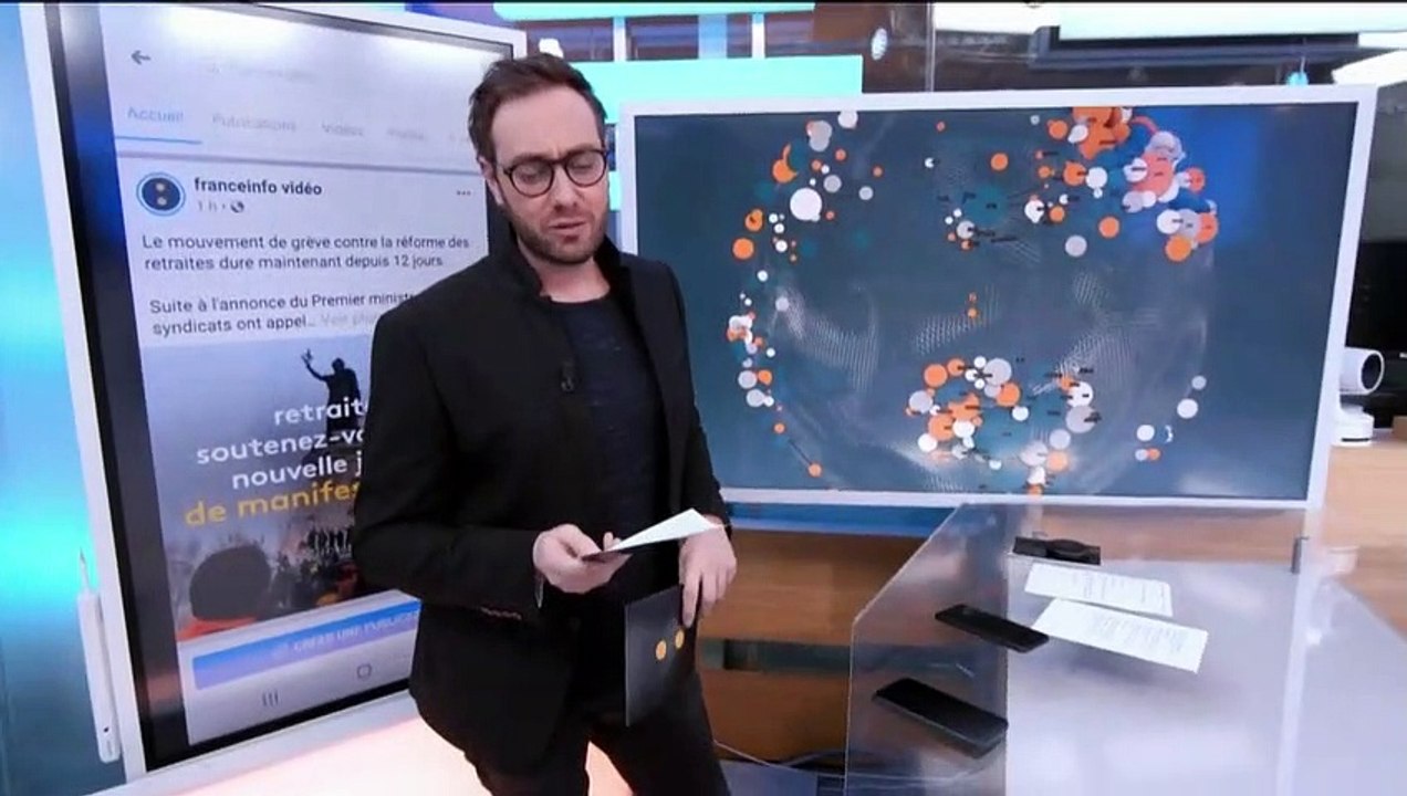 "Macron contre tes points, nous, on sort nos poings" : les slogans qui frappent de la manifestation contre la réforme des retraites