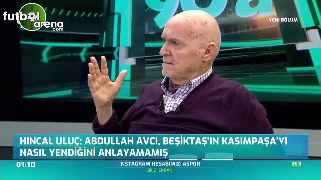 Hıncal Uluç: "Abdullah Avcı, Beşiktaş'ın bu kadrosunu yönetemiyor"