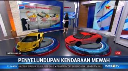 Modus Penyelundupan Mobil Mewah