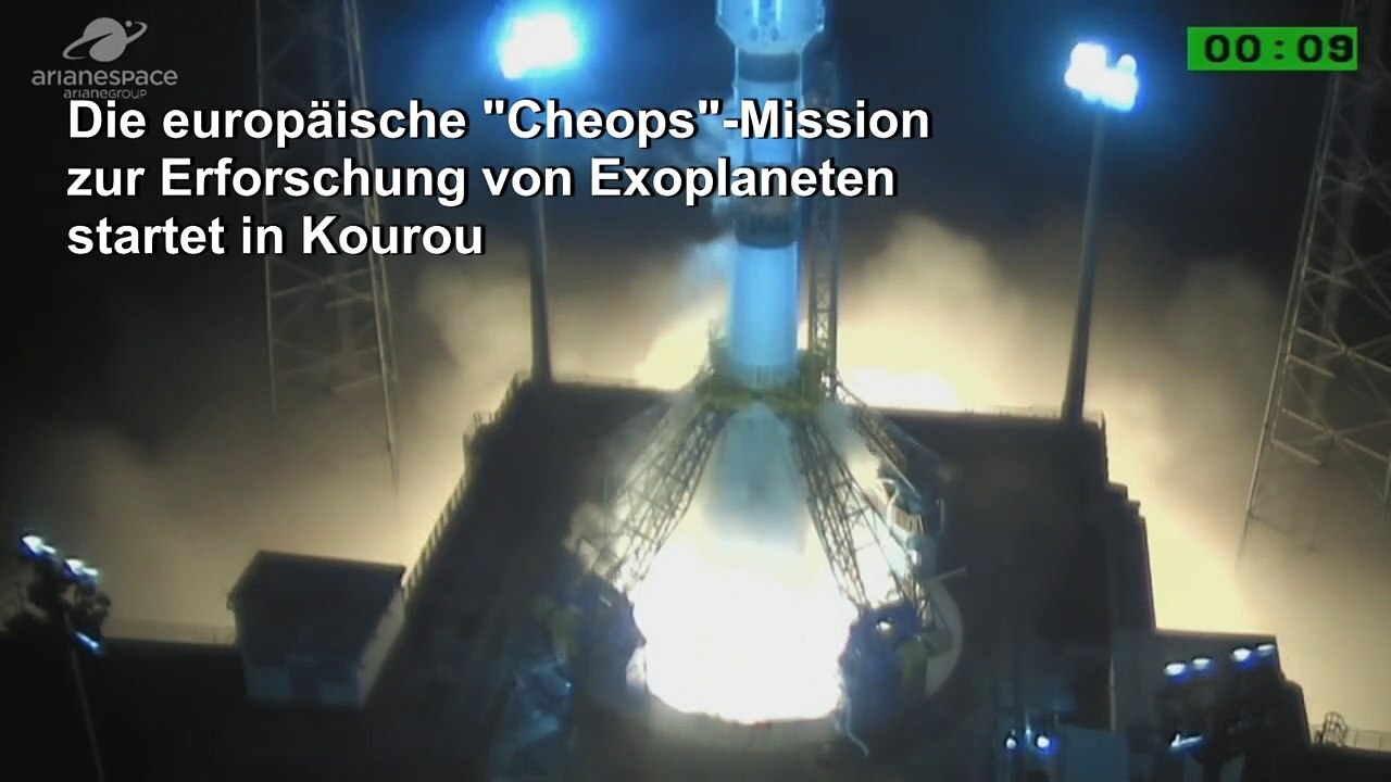 Sie soll Exoplaneten erforschen: Europäische 'Cheops'-Mission startet