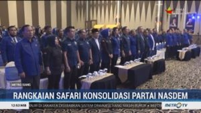 Partai NasDem Tutup Safari Konsolidasi di Kepulauan Riau