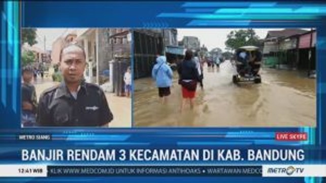 Tiga Kecamatan di Kabupaten Bandung Terendam Banjir