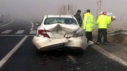 Elazığ’da sis zincirleme kazaya neden oldu