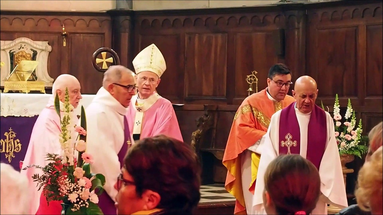 Saint-Chinian :  jubilé sacerdotal du père Pierre Martin