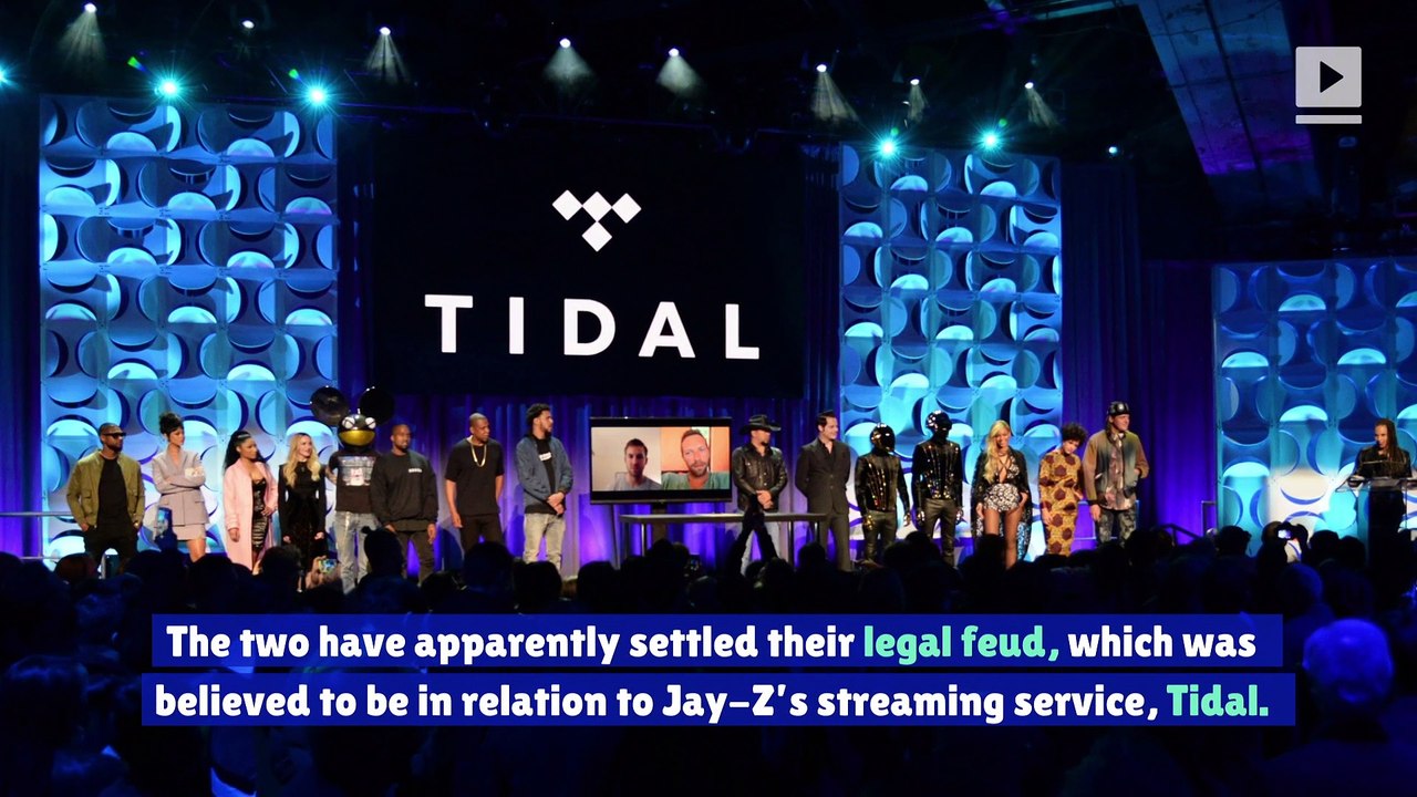 Kanye West and Jay-Z have reportedly settled their legal feud