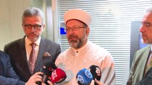 Diyanet İşleri Başkanı Erbaş: 'Şu ana kadar namazını ayrı bir mekanda kılan kardeşlerimiz, katlanabilir taburesiyle safların içinde kılacak' - ANKARA