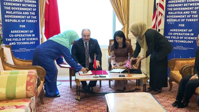 Türkiye-Malezya arasında iş birliği anlaşmaları - KUALA LUMPUR