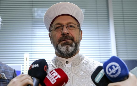 Diyanet İşleri Başkanı Erbaş: Başka dinlerin ibadet alanlarını hatırlatan görüntüler ortaya çıkıyor