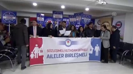 Sözleşmeli öğretmenlerin kadro talebi - MUŞ
