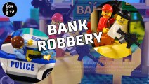 Lego High Speed Bank Robbery Heist Stop motion Animation Bomb Catch the crooks Brickfilm