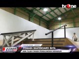 Aksi Tunanetra di Atas Papan Skateboard
