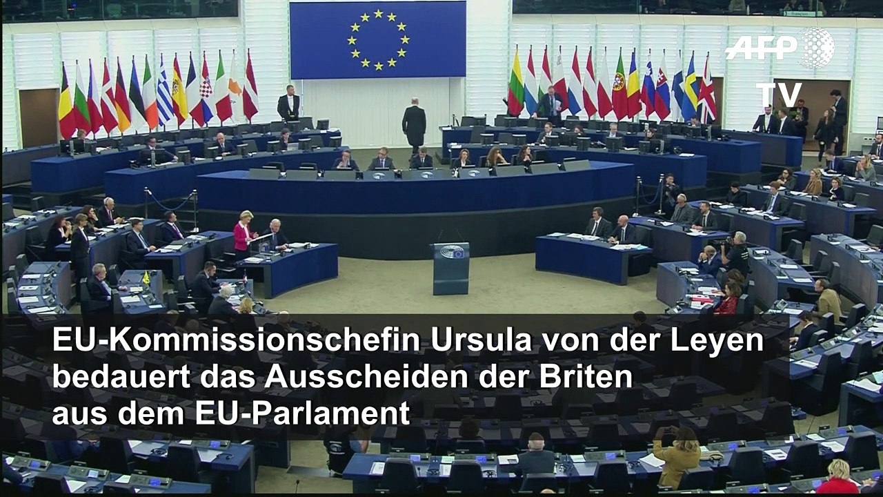 Von der Leyen zu Briten: Wir werden Euch vermissen