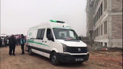 Yenimahalle’de ilkokul inşaatında iskele çöktü: 1 ölü, 1 yaralı - ANKARA