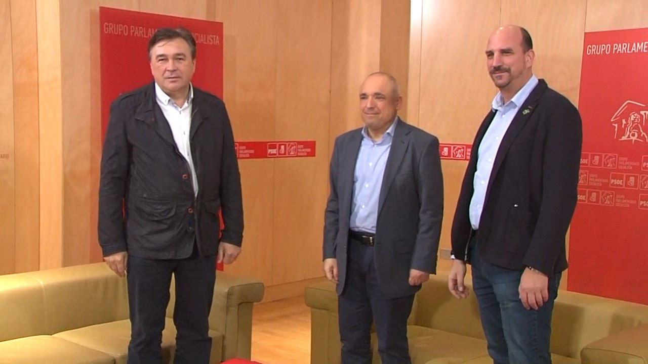 Rafael Simancas y Tomás Guitarte