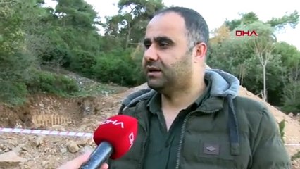 Büyükada'da kazılan dev çukurlar merak konusu oldu