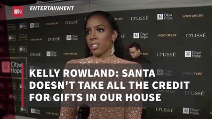 Kelly Rowland's Christmas Household