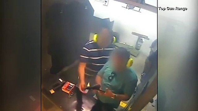 Des hommes bannis à vie dans un champ de tir après avoir pris un selfie avec un pistolet