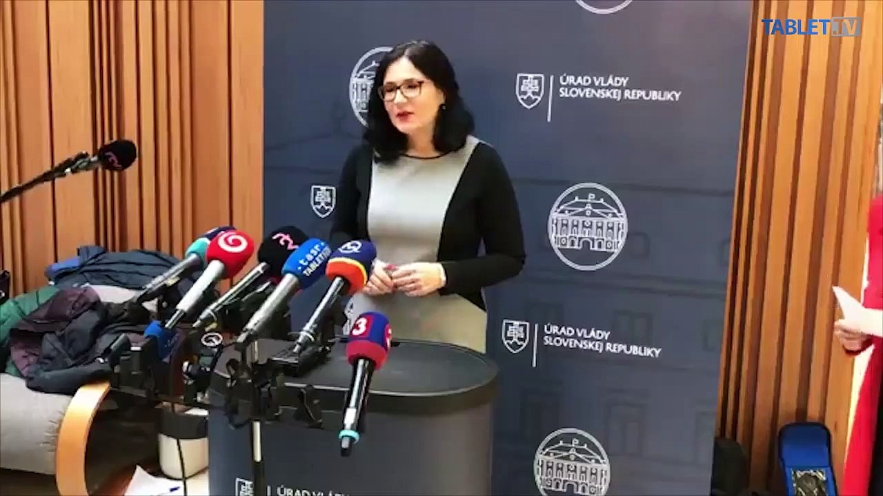 ZÁZNAM: Brífing M. Lubyovej