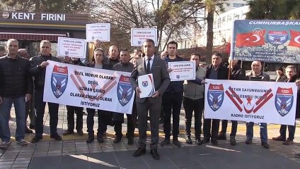 Uzman erbaşlar özlük haklarının iyileştirilmesini istedi - KAYSERİ