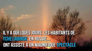 Phénomène étrange dans le ciel de Russie