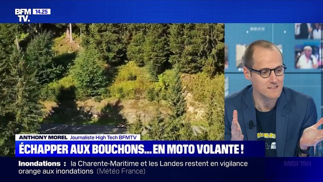 S'échapper des embouteillages...en moto volante - 18/12