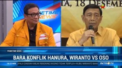 Bara Konflik Hanura, Wiranto vs OSO