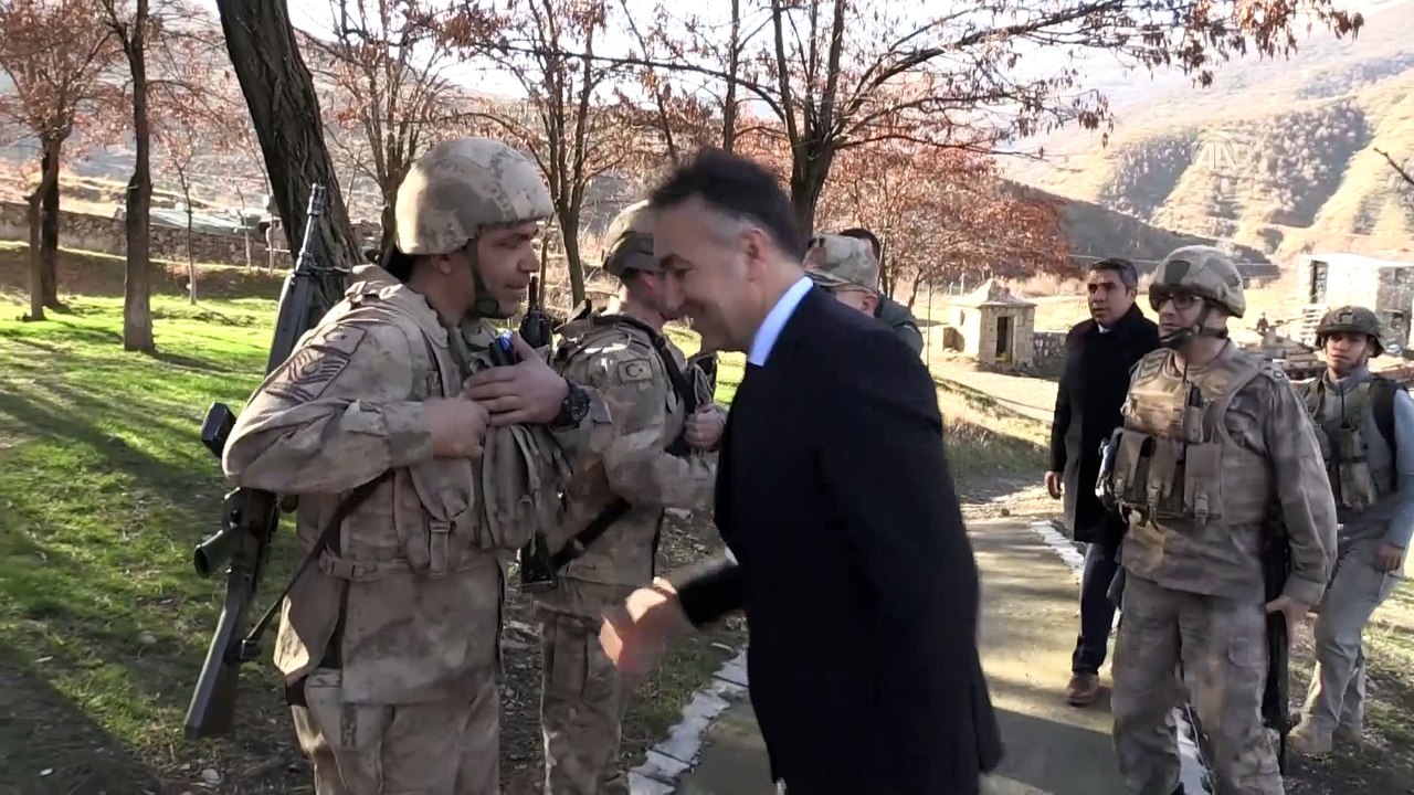 'Kıran-8 Sehi Ormanları' operasyonu - Bitlis Valisi Çağatay bölgesini ziyaret etti - BİTLİS