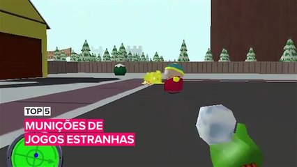 Top 5: Munições de jogos estranhas