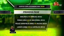 Primera fase de equipos ecuatorianos en la Copa Sudamericana y Copa Libertadores 2020