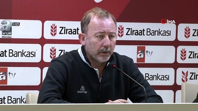 Sergen Yalçın: “Türkiye Kupası'na değer veriyoruz”