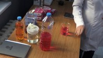 Meslek lisesi öğrencileri, okullar için temizlik ürünleri üretiyor - ZONGULDAK