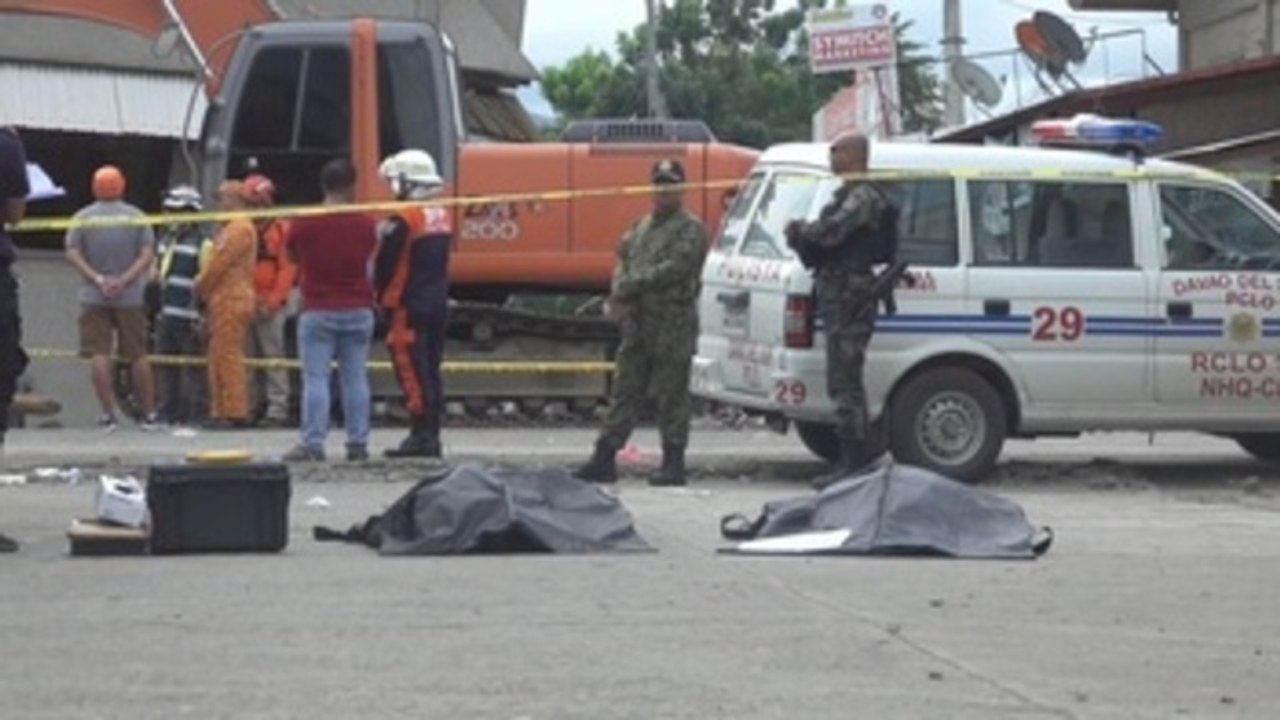 Suben A Los Muertos Por El Terremoto De Filipinas Donde Siguen Las