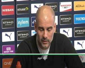 لقطة: كرة قدم: هذا نقاش مهمّ! – بيب لا يستطيع إيجاد سبب مقنع لبقاء أرتيتا