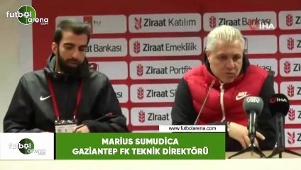 Sumudica: "Bizim için iyi bir antrenman maçı oldu"