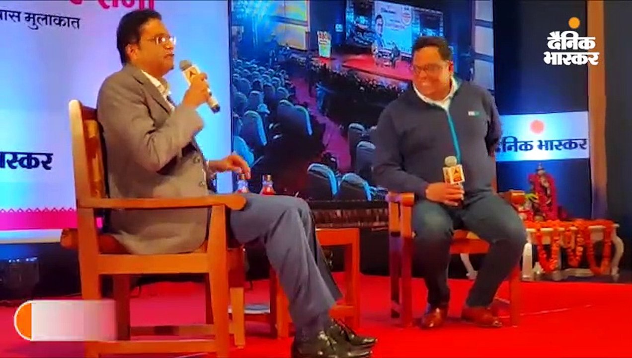 दैनिक भास्कर उत्सव में पहुंचे पेटीएम फाउंडर विजय शेखर