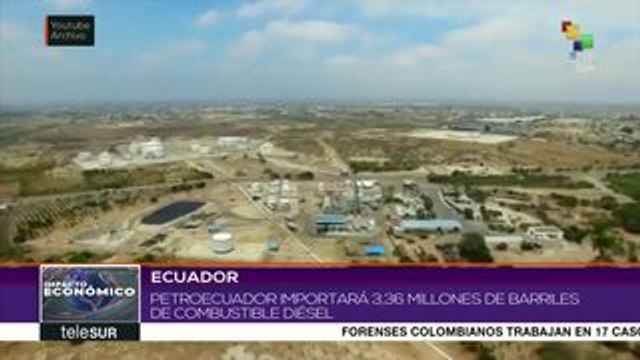 Petroecuador importará 3.36 millones de barriles de combustible diésel