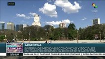 Gobierno de Argentina envía al Congreso ley de emergencia económica