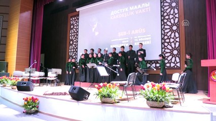 Hazreti Mevlana, 746. vuslat yıl dönümünde Kırgızistan'da anıldı - BİŞKEK