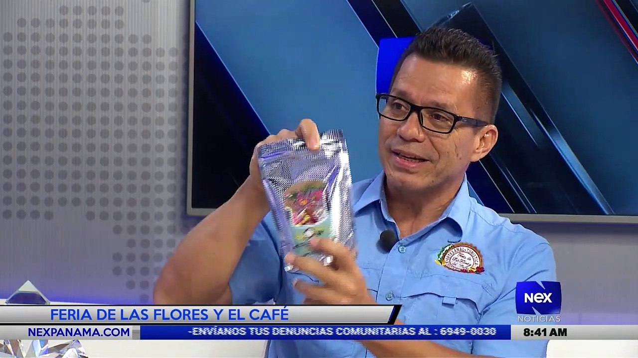 Entrevista a Luis Rovira y José Lezcano , sobte Feria de las Flores y el Café - Nex Noticias