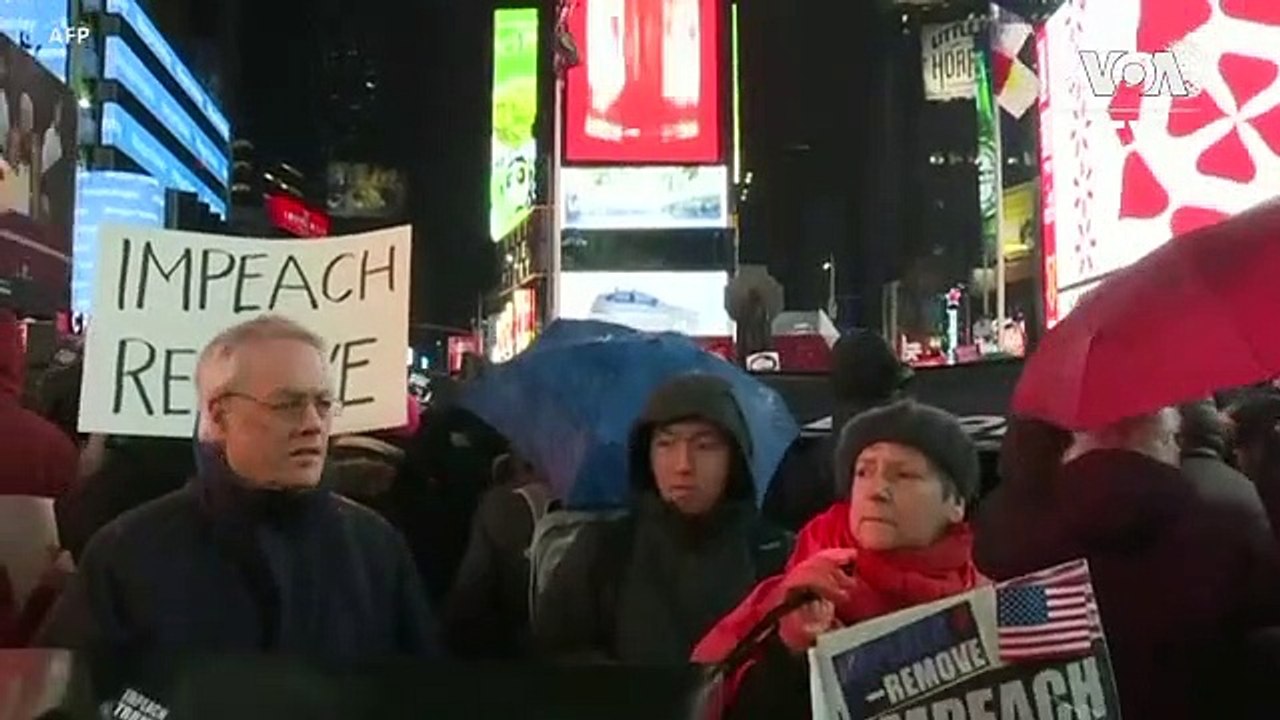 Anti-Trump Rally Takes Place in New York and Other Cities of US
