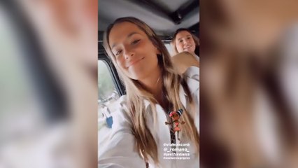 María Pombo sigue disfrutando de su viaje en Kenia