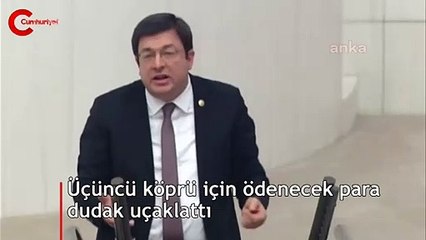 Üçüncü köprü için ödenecek para dudak uçuklattı