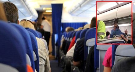 Uçakta "Ben FETÖ'cüyüm, uçağı patlatacağım" diye bağıran kadın tutuklandı