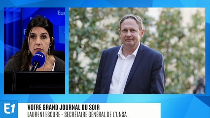 Retraites : Laurent Escure (Unsa) a "senti des signes d'ouverture" de la part d'Édouard Philippe
