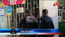 La Policía rescata a una mujer de las manos de su pareja que intentó acuchillarla en Guayaquil