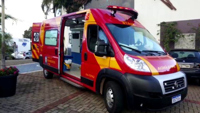 Siate atende vítima de queda em loja na Rua General Osório