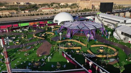 شاهد.. التجهيزات النهائية لحفل "ميدل بيست" بالسعودية الأضخم فى الشرق الاوسط